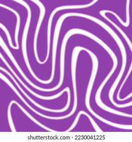 Abstract background with cute wavy line pattern
