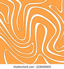 Abstract background with cute wavy line pattern