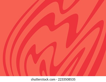 Abstract background with cute wavy line pattern. Seamless wavy lines pattern