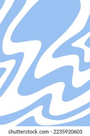 Abstract background with cute wavy line pattern