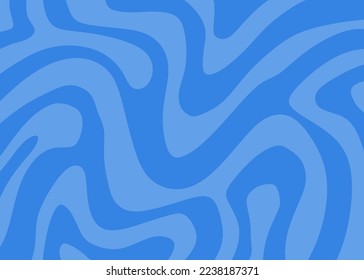 Abstract background with cute wavy line pattern