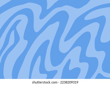 Fondo abstracto con un lindo patrón de línea ondulada