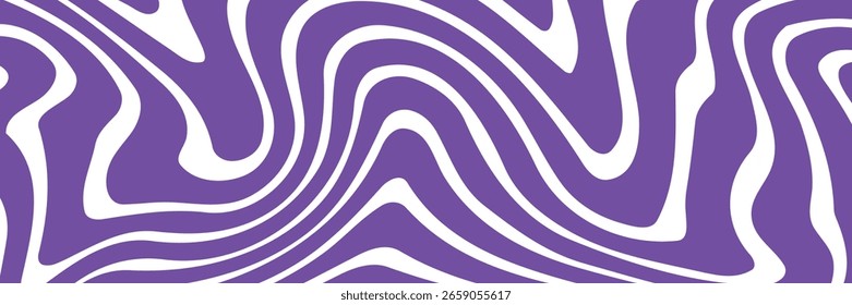 Fondo Abstractas con lindo patrón de línea ondulada