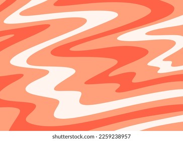 Abstract background with cute wavy lines pattern
