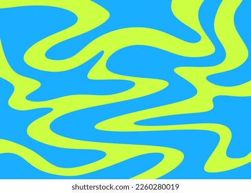 Abstract background with cute wavy lines pattern
