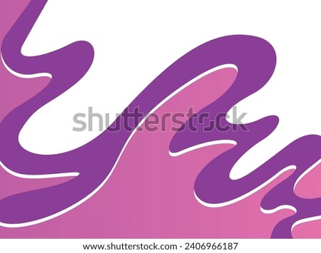 Abstract background with cute wavy lines pattern	
