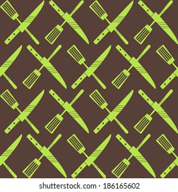 abstract background with cutlery