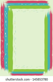 abstract background - dabs paint