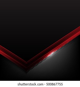 Abstract background dark and black carbon fiber vector illustration eps10