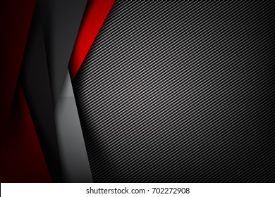 Abstract background dark and black carbon fiber vector illustration eps10