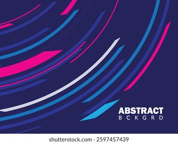 Abstract background with dark blue base color vector 
