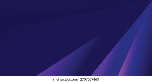 Un fondo abstracto con una base azul oscuro y Formas geométricas dinámicas y superpuestas en tonos de púrpura y rosa, creando un diseño moderno y futurista.