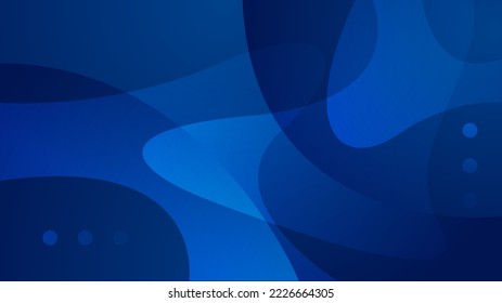 Abstract background dark blue and black with modern corporate concept and square element shapes