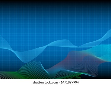 Abstract background with dark and blue color