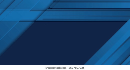 Abstract background dark blue color with corporate concept