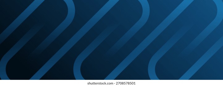 Fundo abstrato, listras de gradiente diagonal azul escuro com profundidade de camada suave.