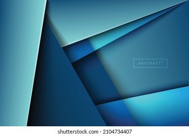 Abstract background dark blue and metallic  in Minimal geometric background. wallpaper 