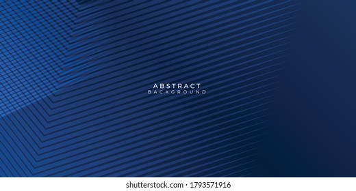 Abstract background dark blue with modern corporate concept. Vector illustration for modern keynote presentation background, brochure design, website slider, landing page, annual report