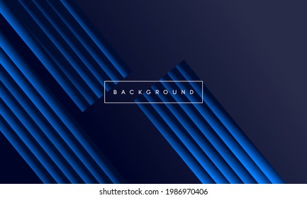 Abstrakter Hintergrund dunkelblau mit modernem Unternehmenskonzept. Vektorgrafik.