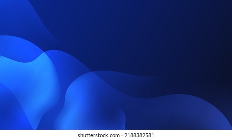 Abstract background dark blue with modern dynamic shapes for presentation design, tech banner, social media cover, game background