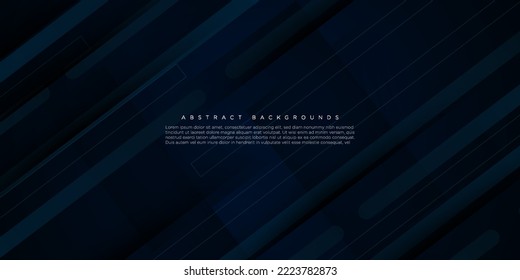 Abstract background dark blue with modern style concept.cool design for flyer,e sports,Etc. Eps10 vector