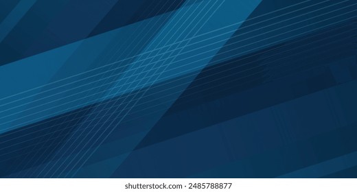 Abstract background dark blue with modern corporate concept