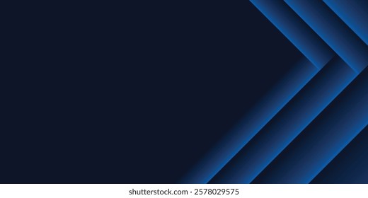 Abstract background dark blue with modern corporate concept