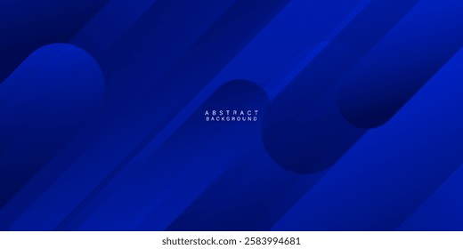 Abstract background dark blue with modern corporate concept