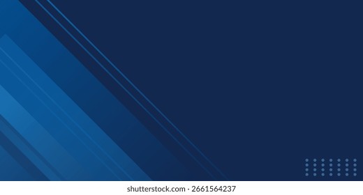 Fondo Abstractas azul oscuro con concepto corporativo moderno