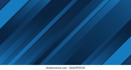 Fundo abstrato azul escuro com conceito corporativo moderno