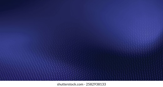 abstract background with dark blue night sky gradient. touch of fine powder dots