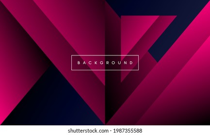 Antecedentes abstractos azul oscuro y rosa con el concepto corporativo moderno. Ilustración vectorial.