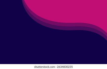 Fondo Abstractas azul oscuro con onda rosa