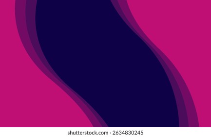 Abstract background dark blue with pink wave