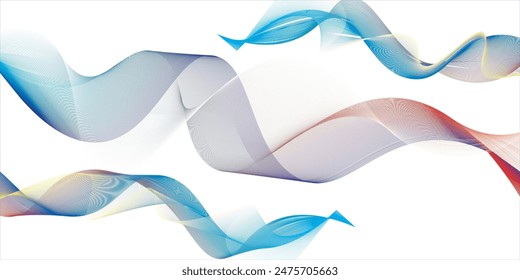 Abstract background dark blue red with modern corporate concept vector