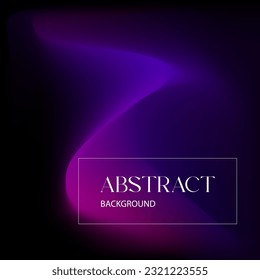 Abstract background dark bright design template pink violet color on black 