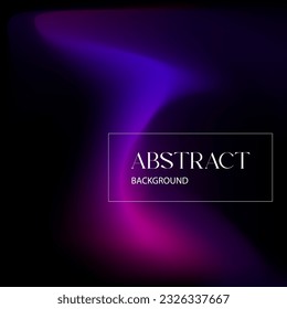 Abstract background dark bright design template violet pink color on black