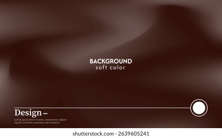 Abstract background with dark chocolate bar wave texture. Light and dark combination. Minimalist pastel color design