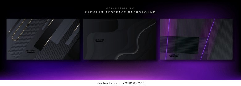 Abstract background with dark color for business card design, presentation slides, modern bold concept