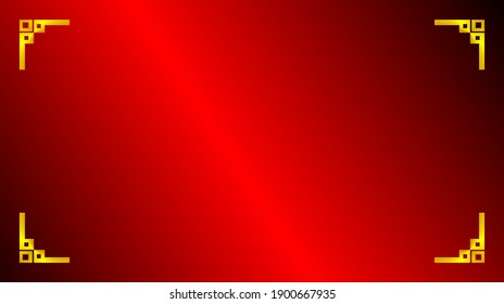 Abstract background with dark color and fiery red light