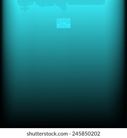 Abstract background dark cyan color. Vector illustration