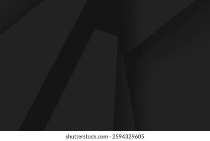 Abstract background with dark geometric shapes creates a dramatic graphic backdrop