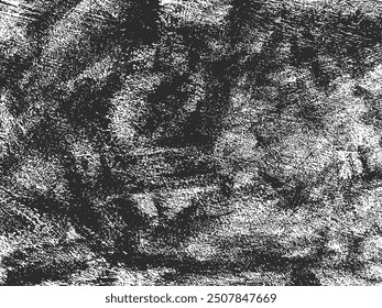 Papierstruktur. Alte Mauer. Staubiger schwarz-weißer Hintergrund. Hintergrund des Körnereffekts. Überlagerungsstruktur für Distress. Vektorgrafik, EPS 10.