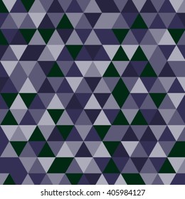 Abstract background with dark gray and violet triangles.