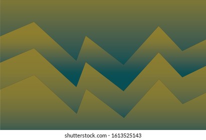 Abstract background with dark green and dark yellow. color gradations and vector backgrounds