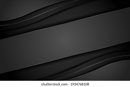 Abstract Background with Dark Grey and Black Color Combination. Modern Minimalist Background Design.