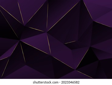 Abstract background. Dark Purple layer geometric illustration. Design template for brochures, banner, poster. Vector illustration