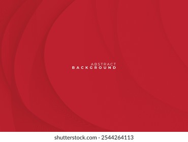 Abstract background with dark red curved lines and gradient colors.