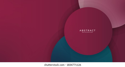 Abstrakter Hintergrund dunkelrot mit minimalistischem Unternehmenskonzept. Vektorgrafik für moderne Präsentationshintergrund, Broschürendesign, Visitenkartenhintergrund, Website-Slider, Landungseite, Abdeckung