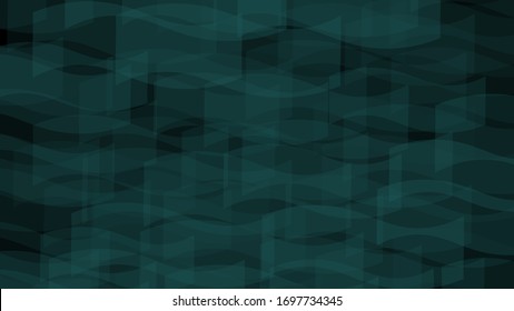 Abstract background in dark turquoise colors